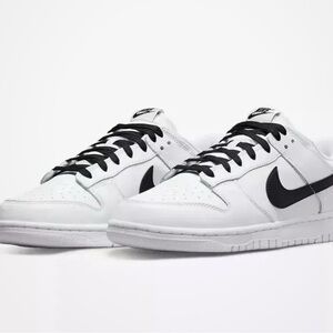 Nike Dunk Low Retro White Black Summit White DJ6188 Rare Color Mens 6 NEW in Box